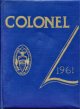 BUHS - Class of '61 Yearbook - Class Colors - Blue and Gold
